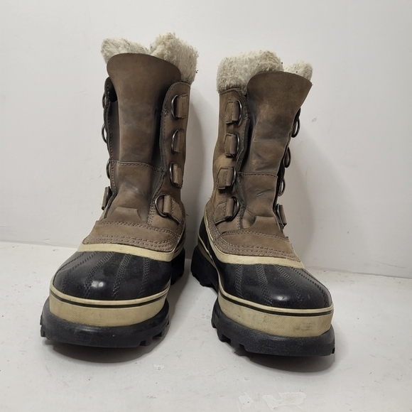 Sorel Caribou Women Waterproof Winter Boots Size 6 - Picture 12 of 13